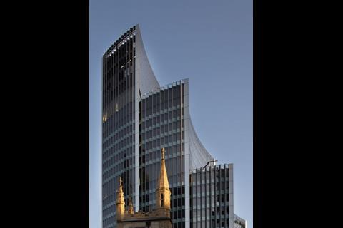 The 26-storey Willis building in the City, designed by Foster + Partners, uses sawtooth glazing to reduce solar gain